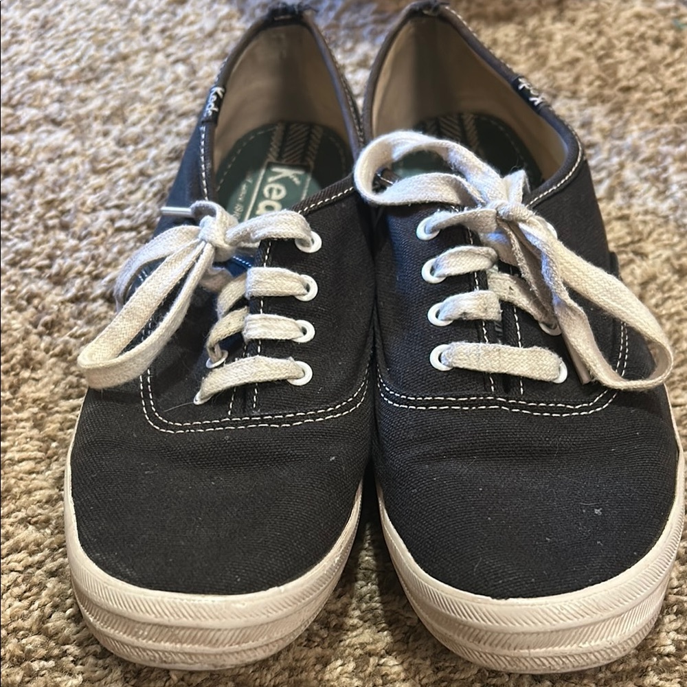 Keds Black Canvas Sneakers